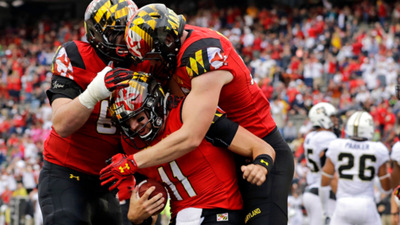 QB Hills confidently guides offense for undefeated Maryland
